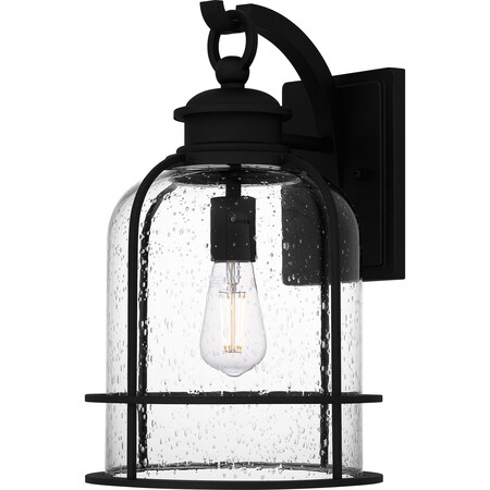 Quoizel Bowles Outdoor Wall 1 Light Earth Black BWE8410EK